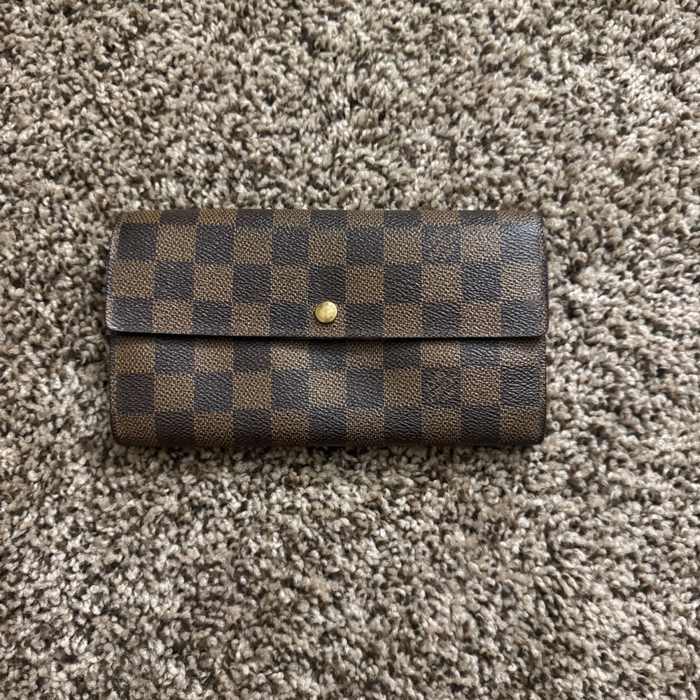 1998 Louis Vuitton Brown Wallet